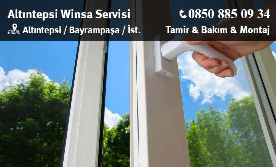 Altıntepsi Winsa Servisi: Pencere Tamiri, Kapı Bakımı, Onarım Hizmeti Veriyor