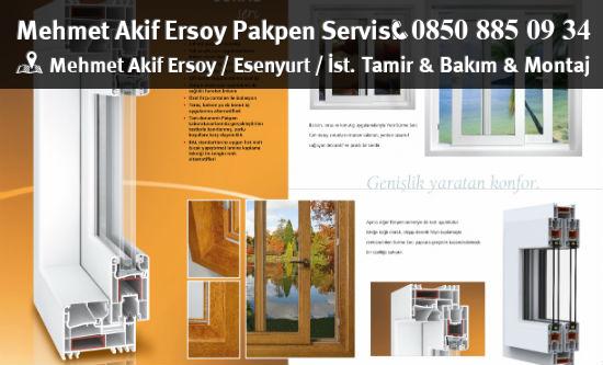 Mehmet Akif Ersoy Pakpen Servisi: Pencere Tamiri, Kapı Bakımı, Onarım Hizmeti Veriyor