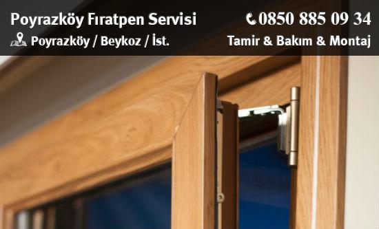 Poyrazköy Fıratpen Servisi: Pencere Tamiri, Kapı Bakımı, Onarım Hizmeti Veriyor